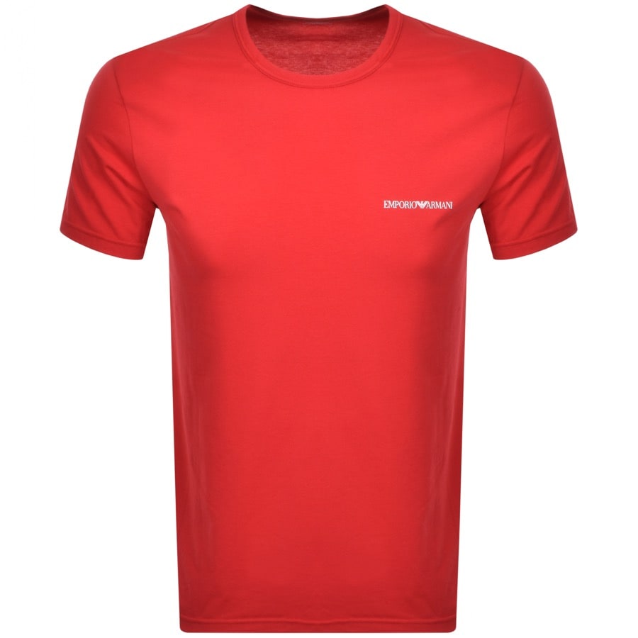 Alternative Image for ProductEmporio Armani Lounge 2 Pack T Shirts Red2